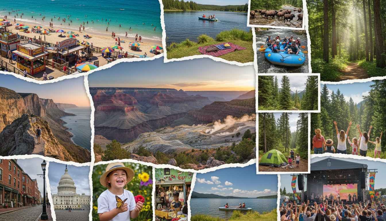 places to visit in usa during summer
