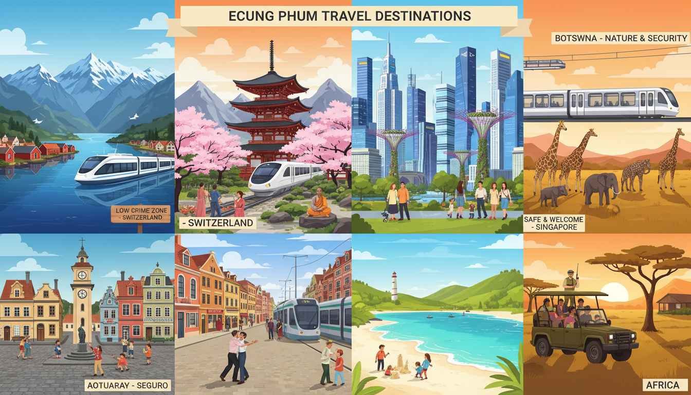 safest places to visit in the world