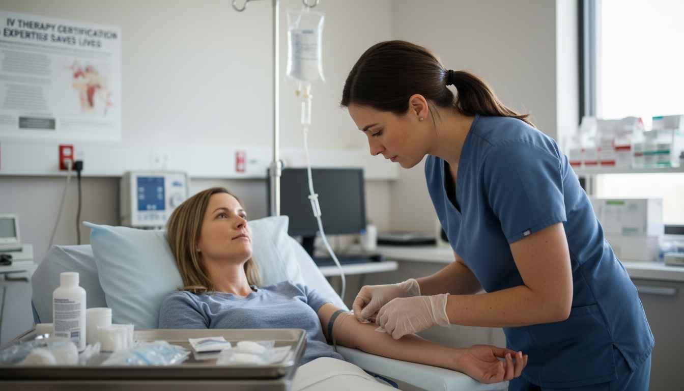 iv therapy certification for medical assistants